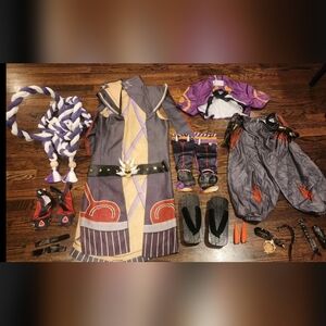 Genshin Arataki Itto Costume + Shoes